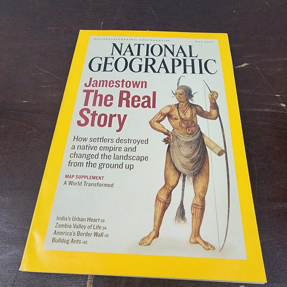 National Geographic Magazine May 2007 With Insert